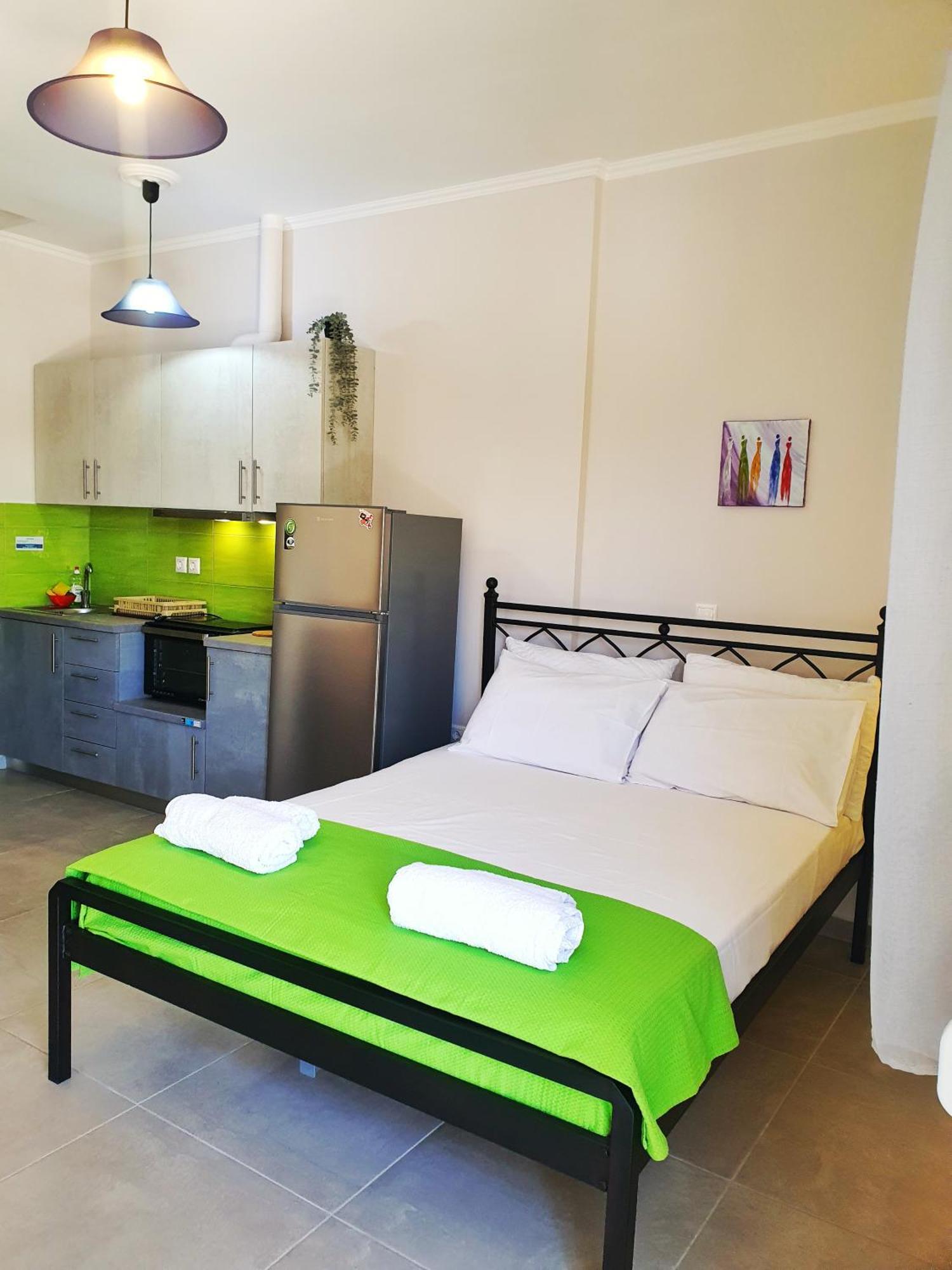 Green Studio Nidri Exterior foto